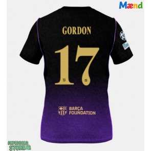 Barcelona Anthony Gordon #17 Replika Udebanetrøje 2026-27 Kortærmet